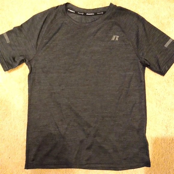 Boys Dry Fit Crew Neck Short Sleeve Tee - Picture 2 of 2